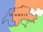 Aufteilung der Schweiz in Sprachgruppen